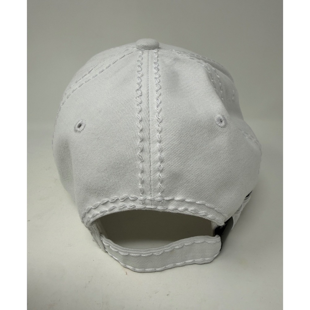 Hard Rock Cafe White Adjustable Cap / Baseball Hat 100% Cotton Est 1971 NWOT - Picture 3 of 6